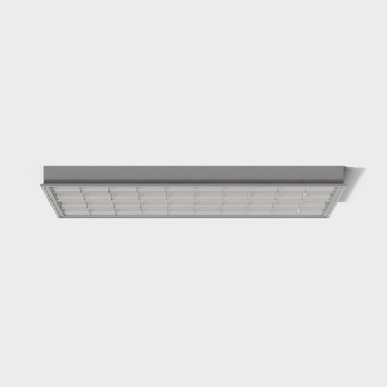 Sleek Minimalist Ceiling Light 3D model
