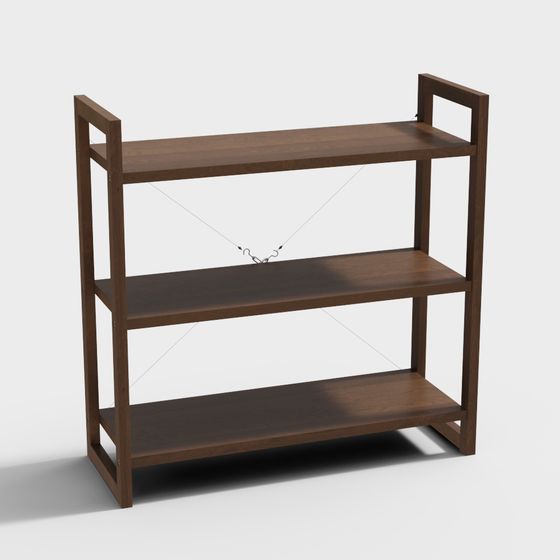 Urban Shelf 3D model for Modern Interiors