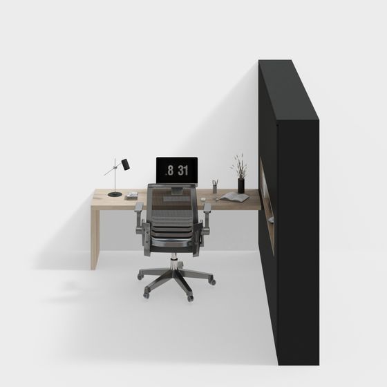 Urban Workspace 3D model for Modern Offices