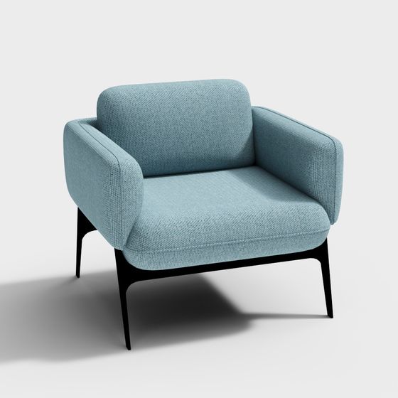 Cozy Lounge Chair 3D model