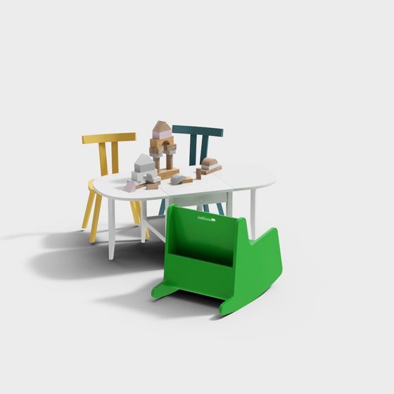 Children's Play Area 3D model