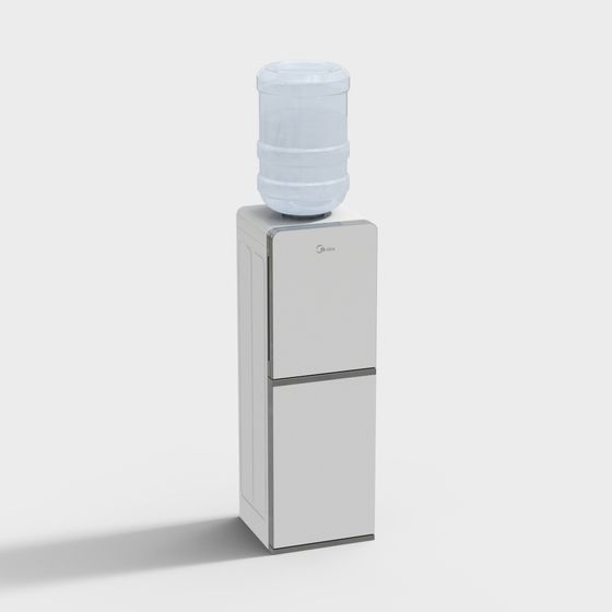 Stylish Water Dispenser 3D model for Modern Spaces