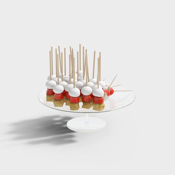 Party Skewers 3D model