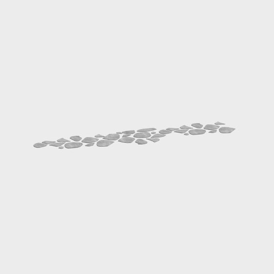 Path Texture Low Poly Low Poly Stone Path 3D model