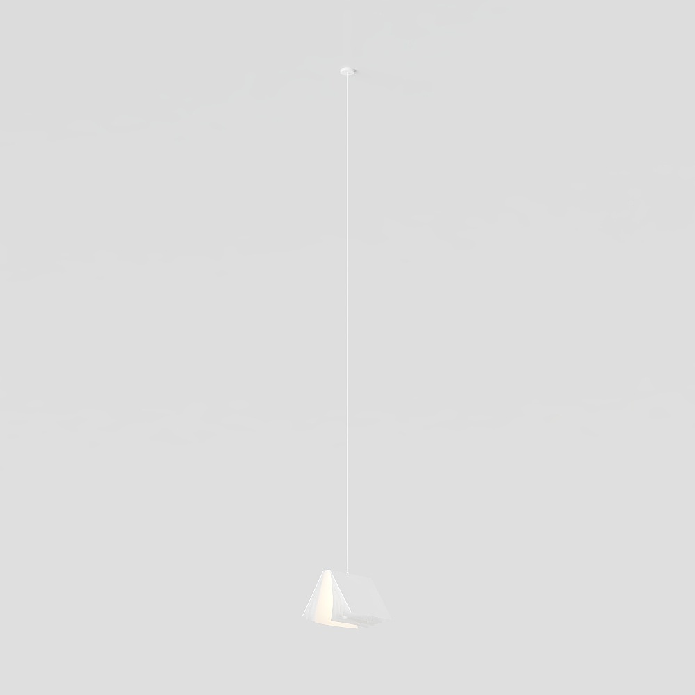 Modern book page chandelier for bedroom