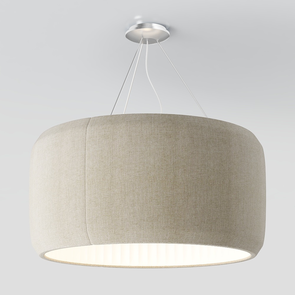 modern fabric chandelier
