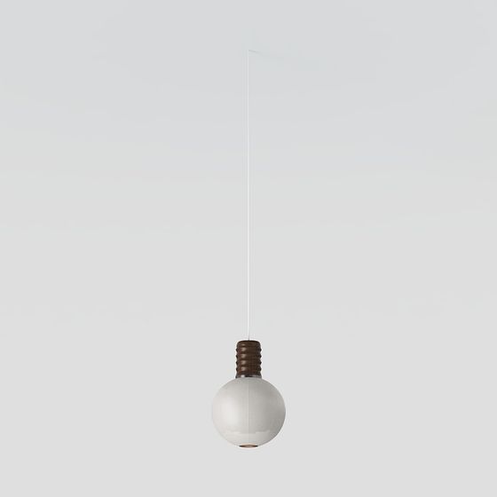 Modern Minimalist Light Bulb 3D model