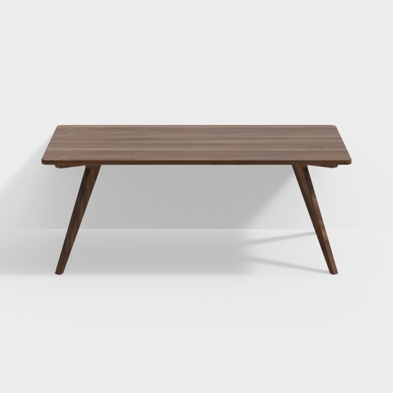 Unique Low-Poly Coffee Table 3D Model