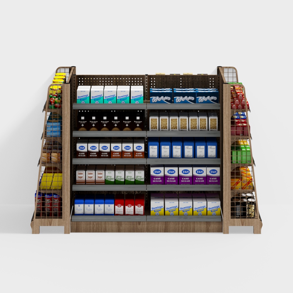 supermarket display rack