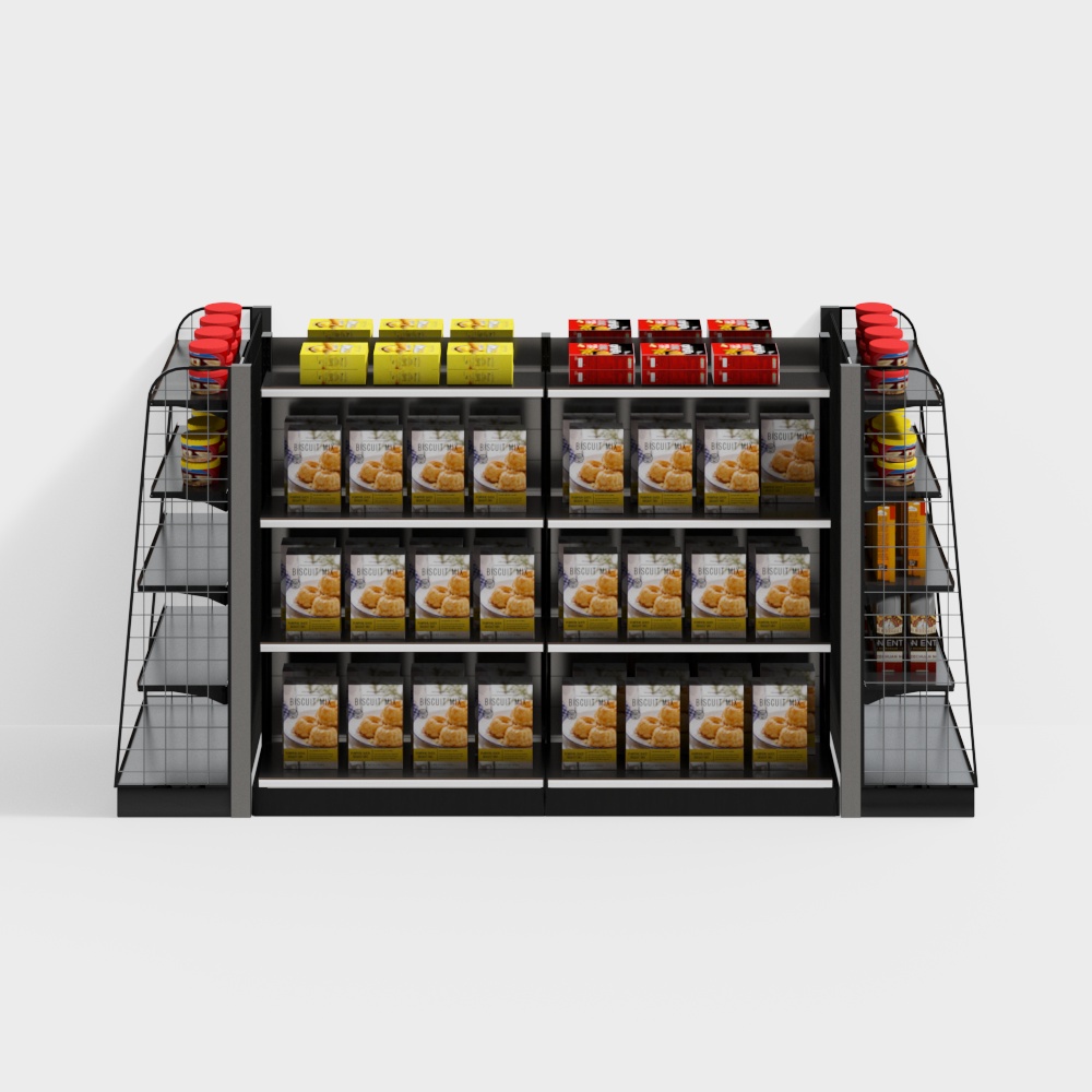 supermarket display rack