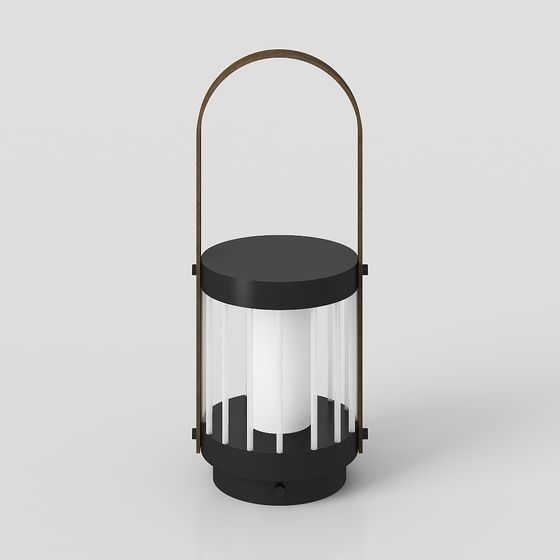 Elegant Minimalist Lantern 3D model