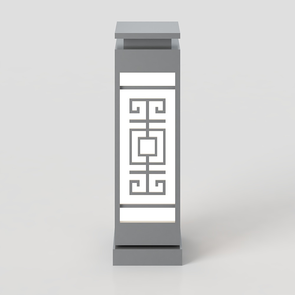 Luz exterior de estilo chino