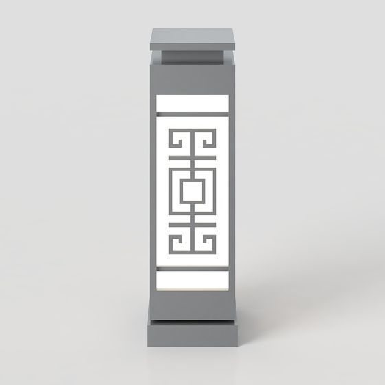 Luz exterior de estilo chino