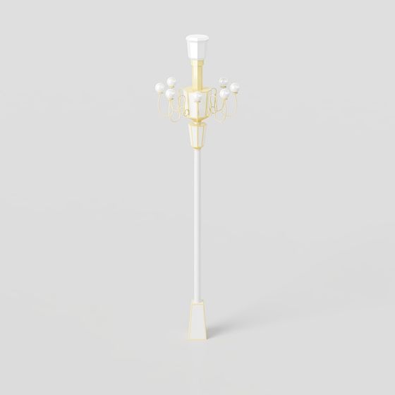 현대적 야외 조명