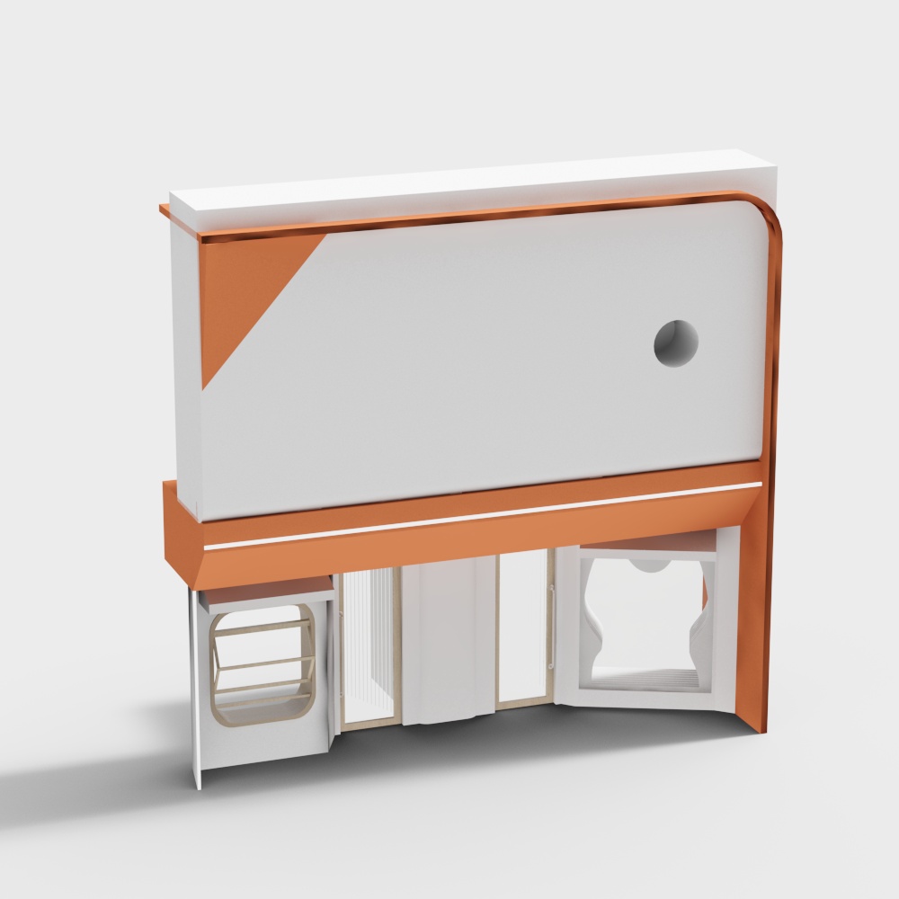 Mặt tiền cửa hàng quần áo