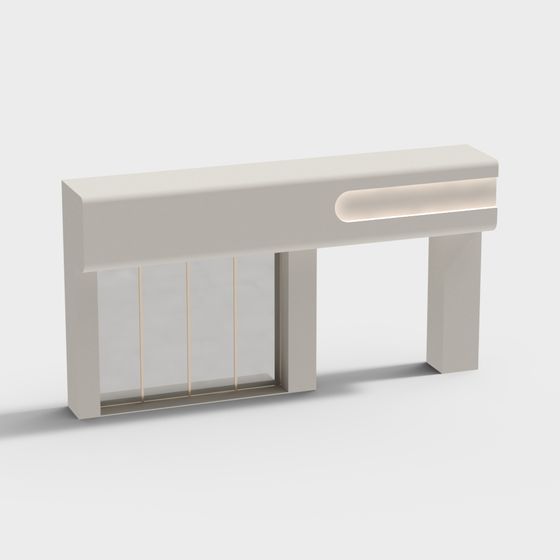 Elegant Porch Light 3D model for Modern Spaces