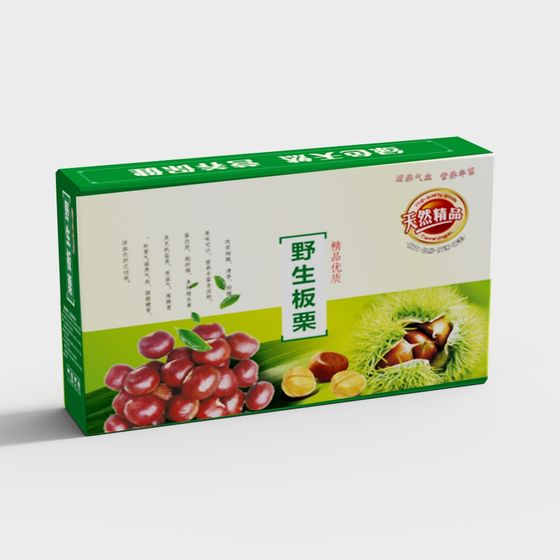 Charming Wild Chestnut 3D Model for Nature Lovers