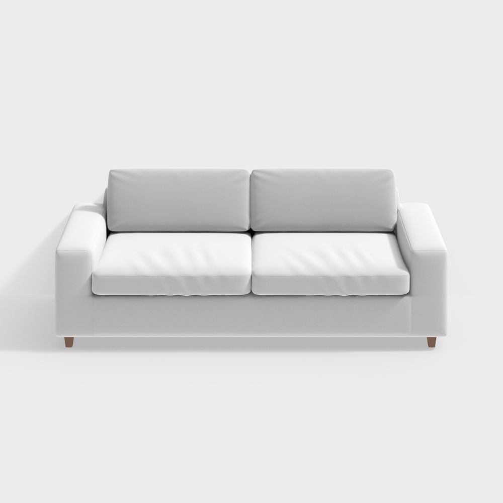 HAMBURG - Canapé 3 places - 228x95x83 cm - Aucun