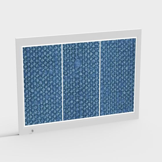 Urban Window Low Poly 3D model