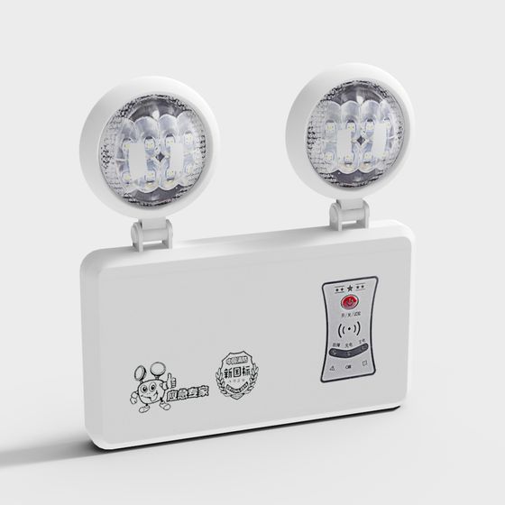 Emergency Light 3D model for Modern Designs