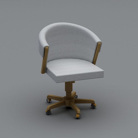 Modern Minimalist Office Chair 3D model