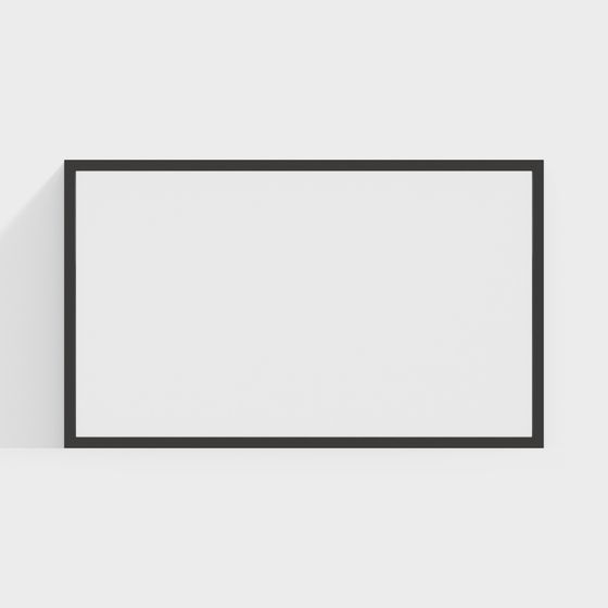 Minimalist Frame 3D model