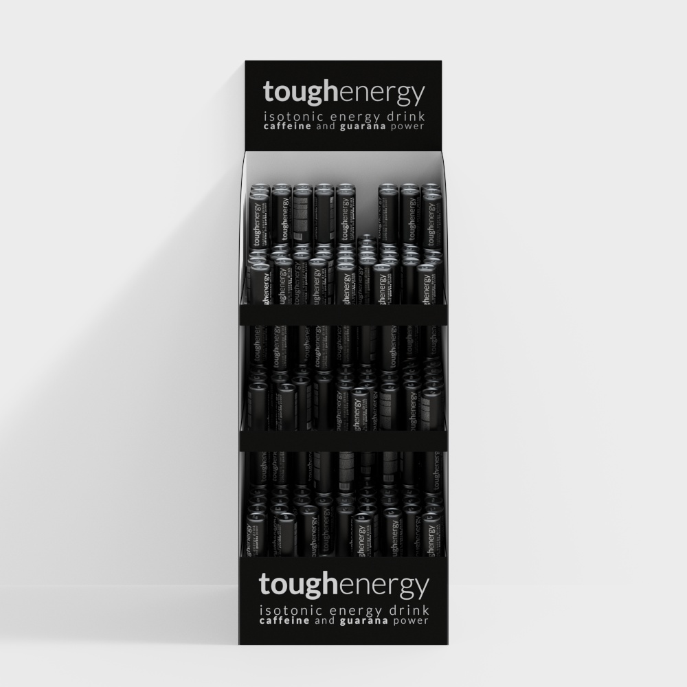 Shopping mall supermarket wall shelves