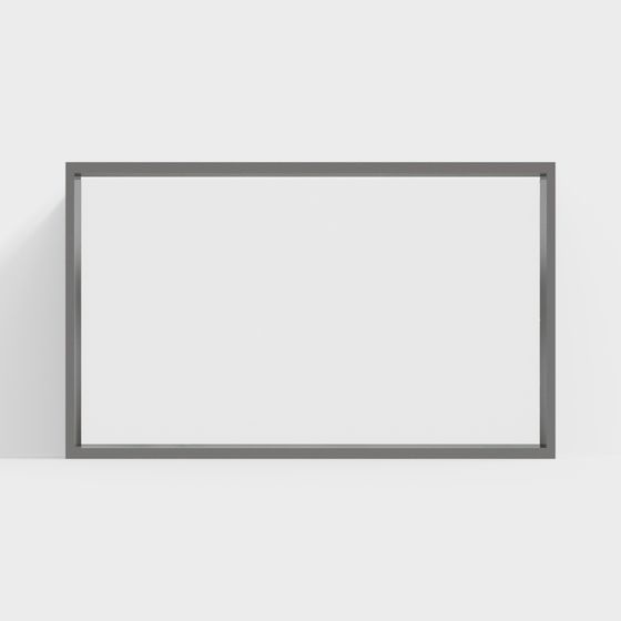 Urban Window Low-Poly 3D Model