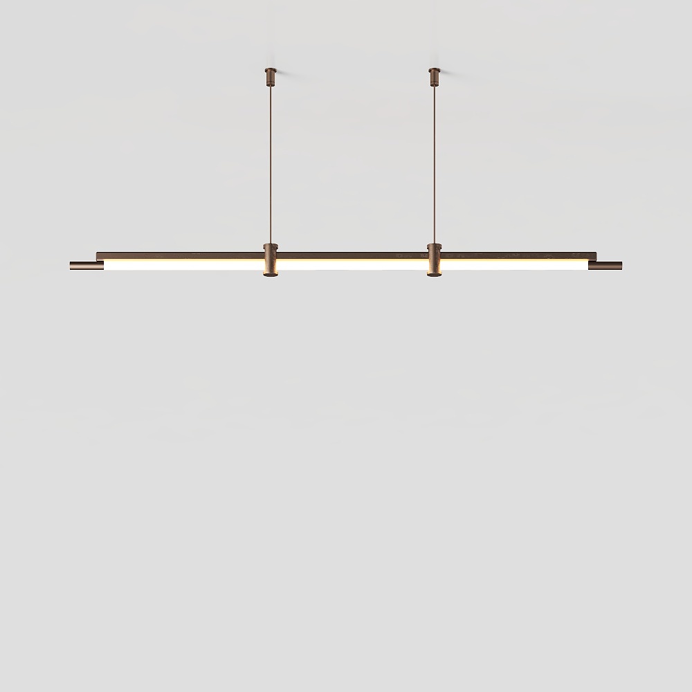 Lámpara de araña lineal moderna