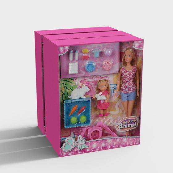 Steffi Love Happy Animal 3D model