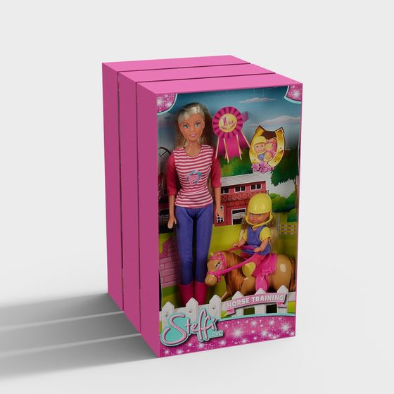 Steffi Love Doll Gift Box 3D model