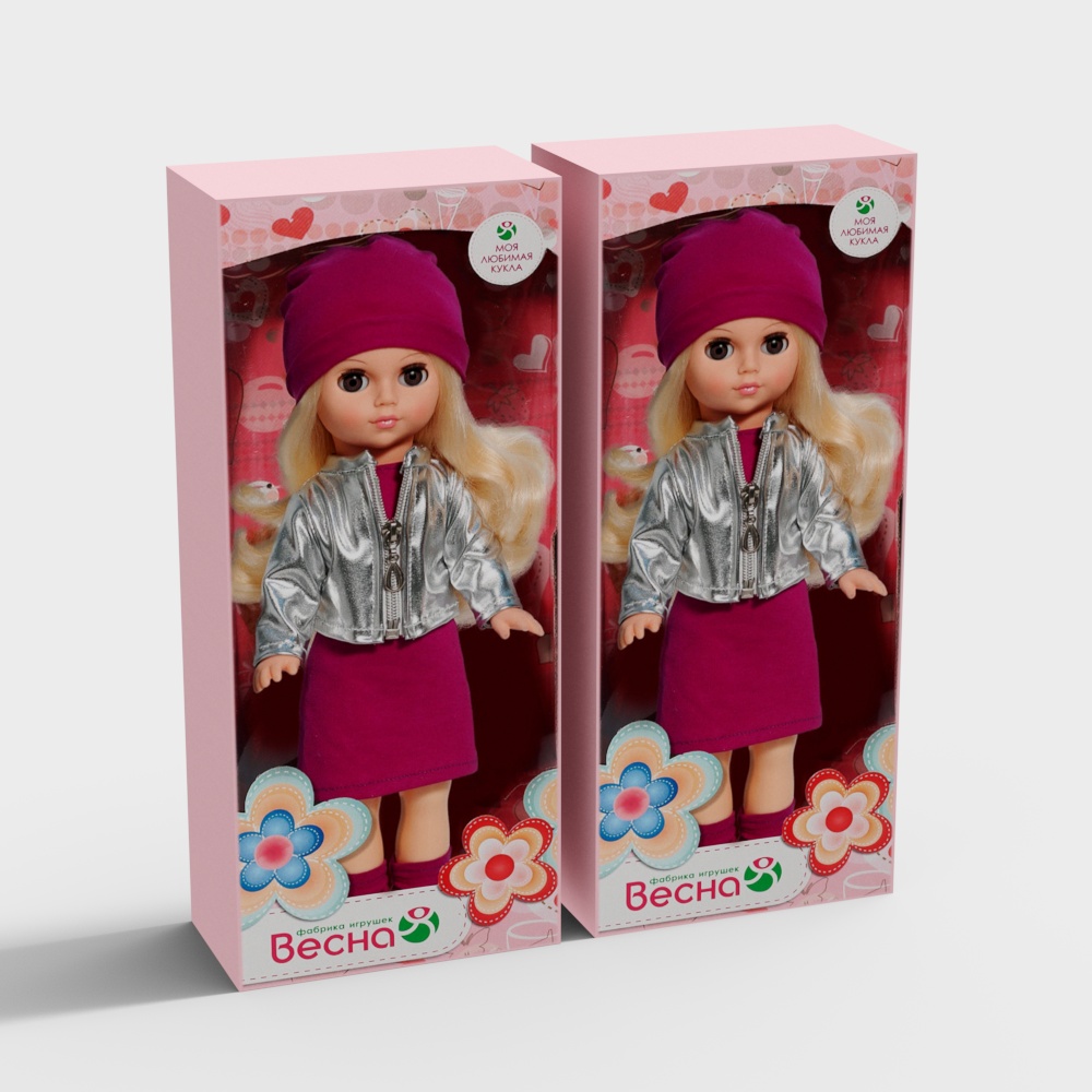 Vesna Doll 3D model - Creative and Playful