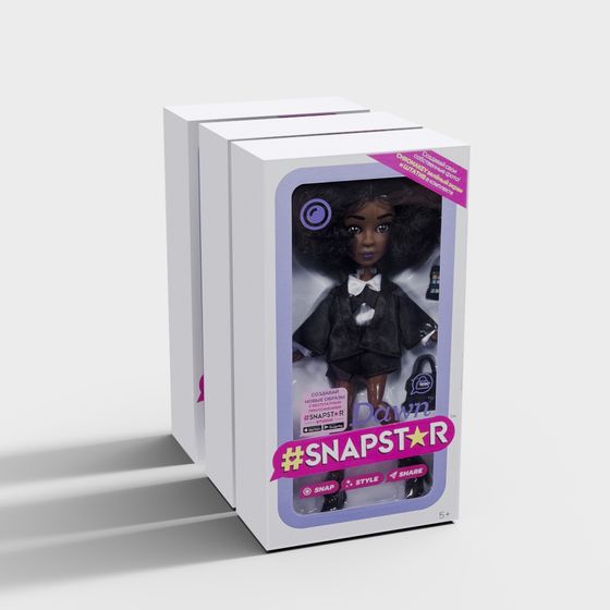 Unique Dawn Doll 3D Model for Creative Projects