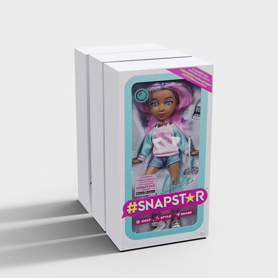 Snapstar Doll Low-Poly 3D model
