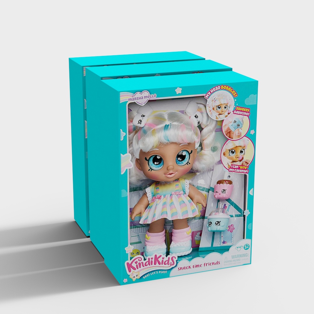 KindiKids Marsha Mello 3D model