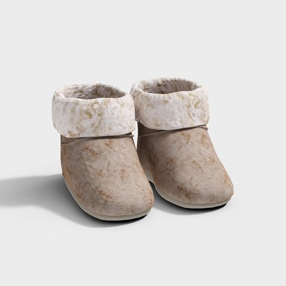 Winter Boots 3D Model for Cozy Designs