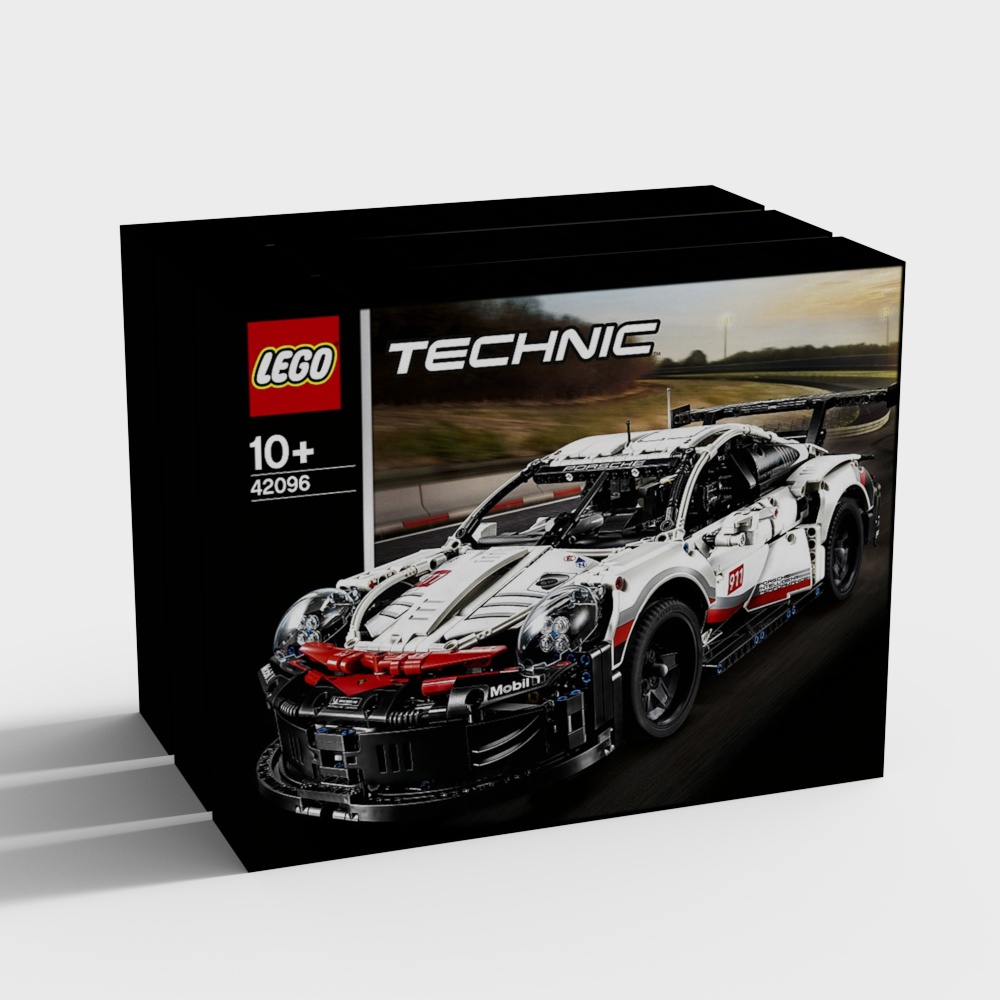 LEGO Technic 42096 Porsche 911 RSR 3D model