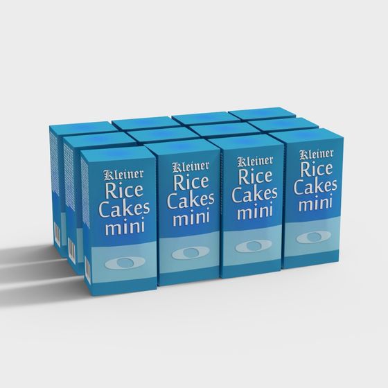 Kleiner Rice Cakes Mini 3D model for Creative Projects