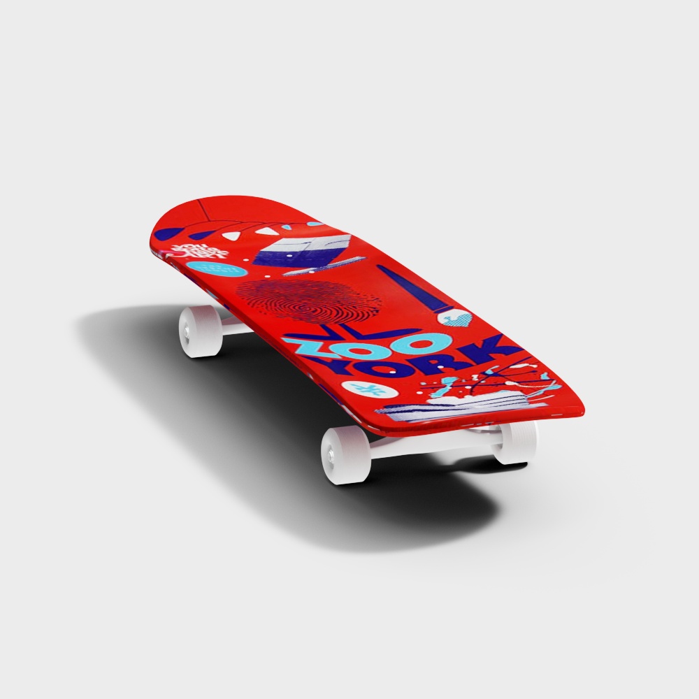 NYC Street Skate 3D model