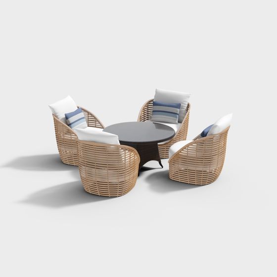 Cozy Corner Set 3D model