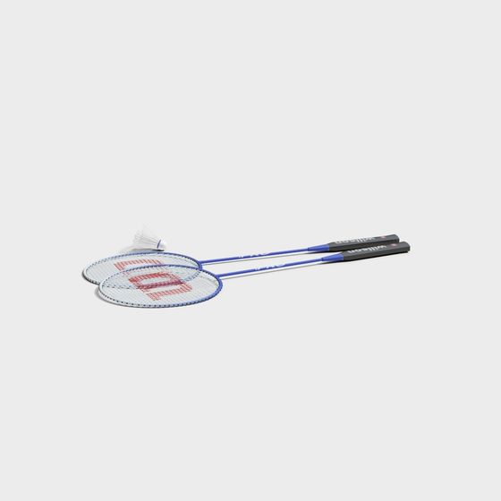 Stylish Low-Polygon Badminton Racket 3D Model