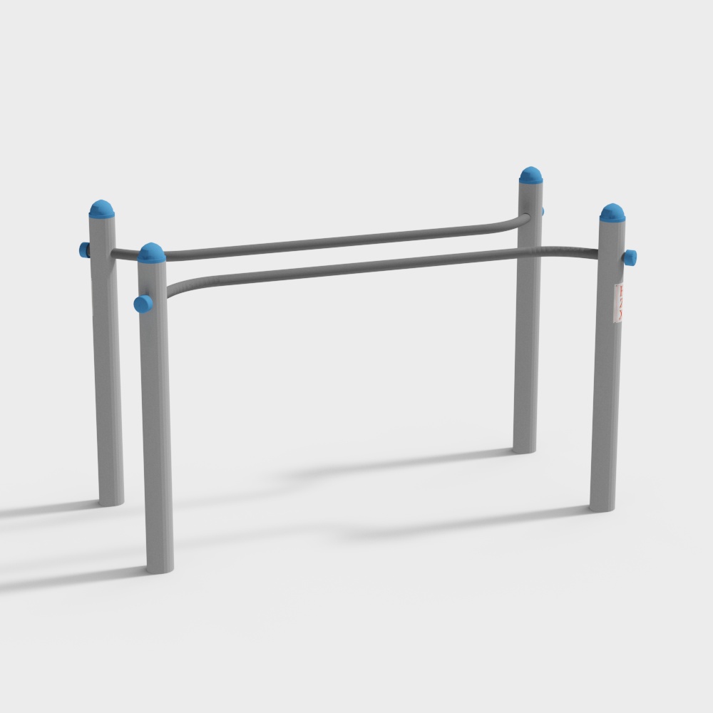 Playground Parallel Bars 3D model