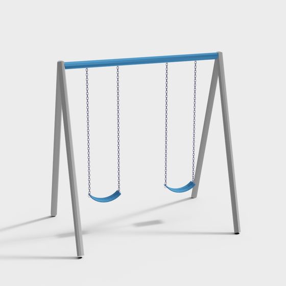 Child Swing Set 3D model