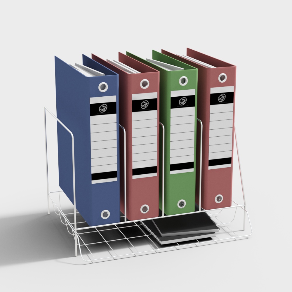 Modern office storage rack