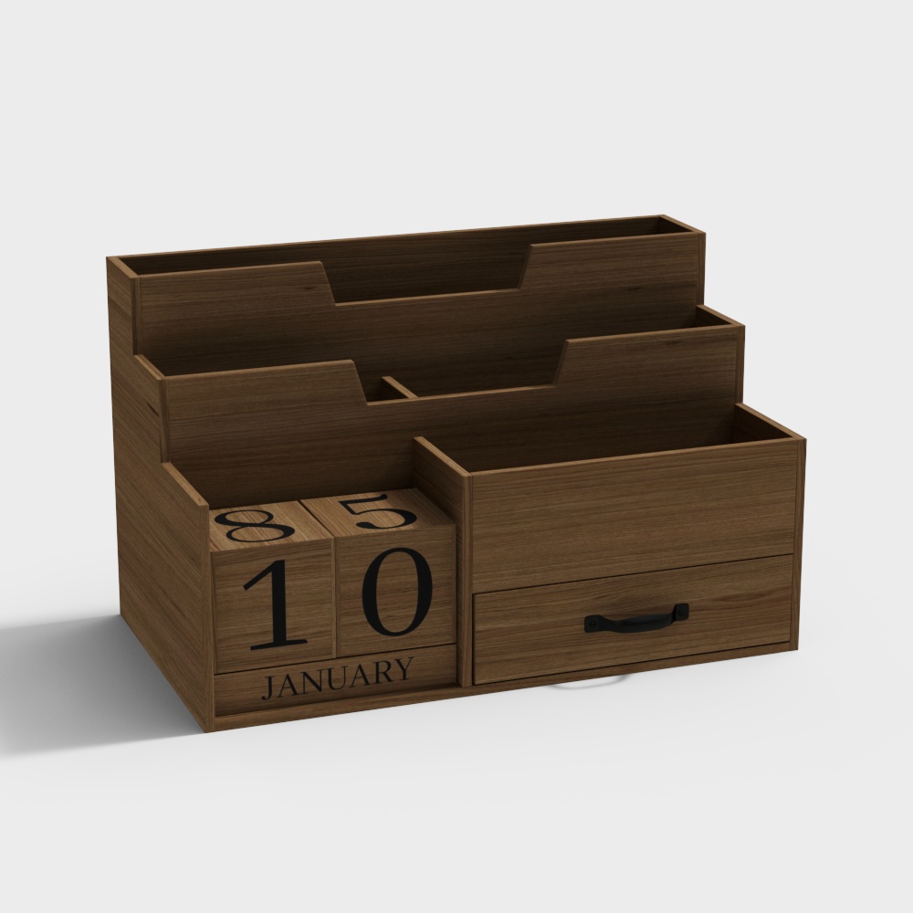 Boîte de rangement de bureau moderne