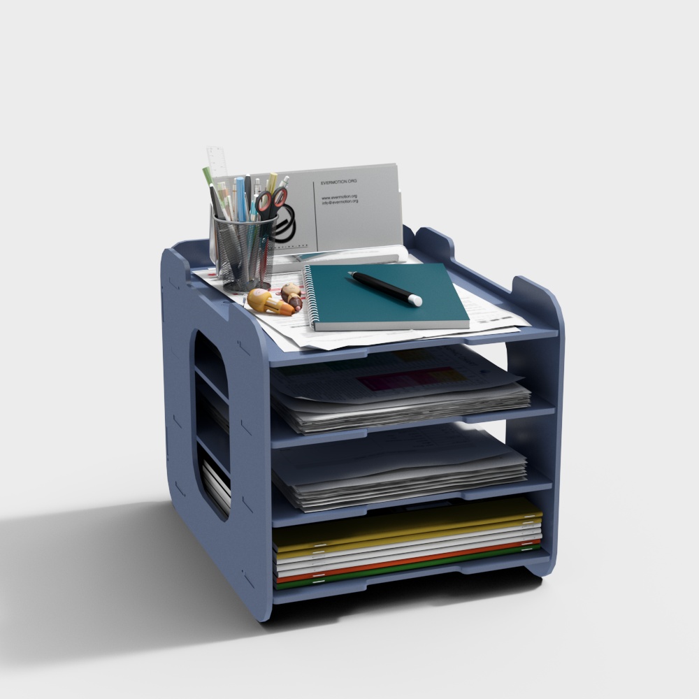 Modern office storage box