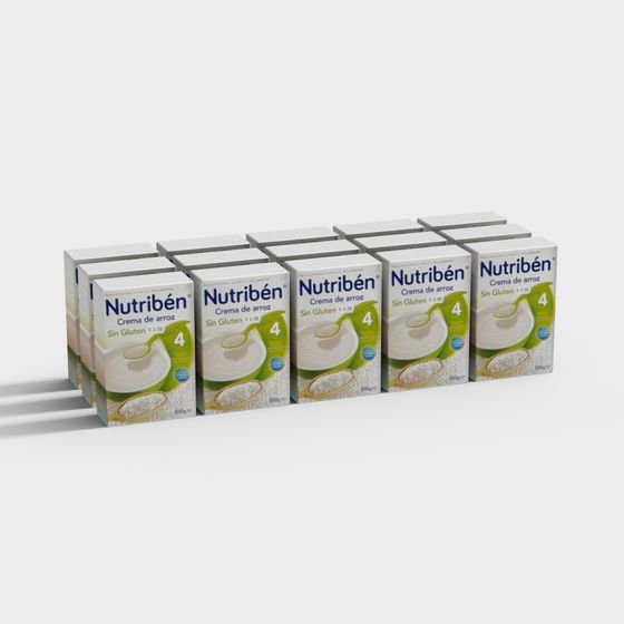 Nutribén Arroz Crema 3D model for Creative Projects