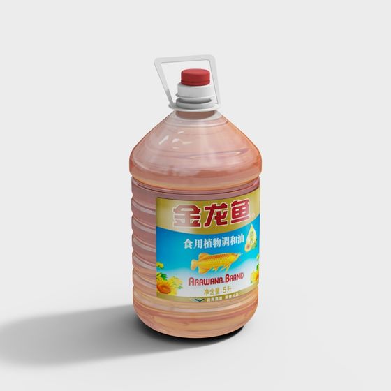 Realistic Jinlongyu Cooking Oil 3D model for Creative Projects