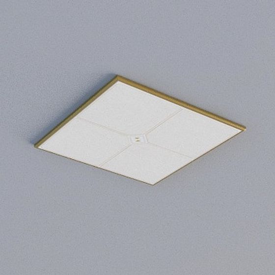 Brown Ceiling 3D Model for Stylish Interiors