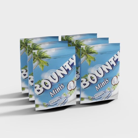 Bounty Minis 3D model - Tropical Paradise